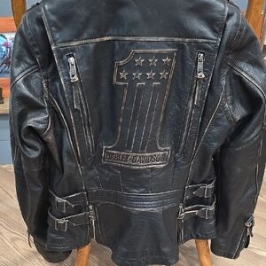 Harley-Davidson Black Leather Jacket